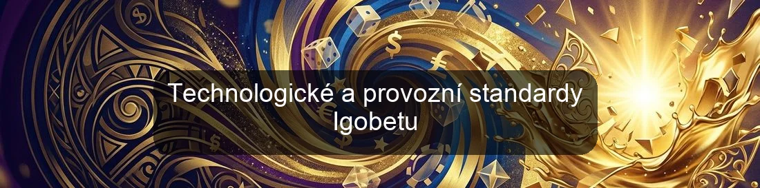 Technologické a provozní standardy Igobetu Technologické a provozní standardy Igobetu